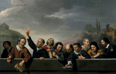 Portraits des habitants de St Jobsgasthuis à Utrecht - Jan van Bijlert or Bylert